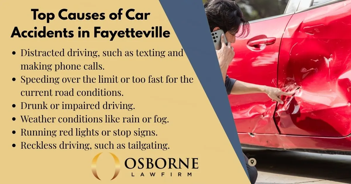Fayetteville Car Accident Infographic